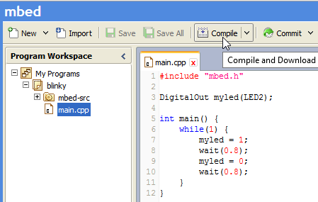 mbed Compile